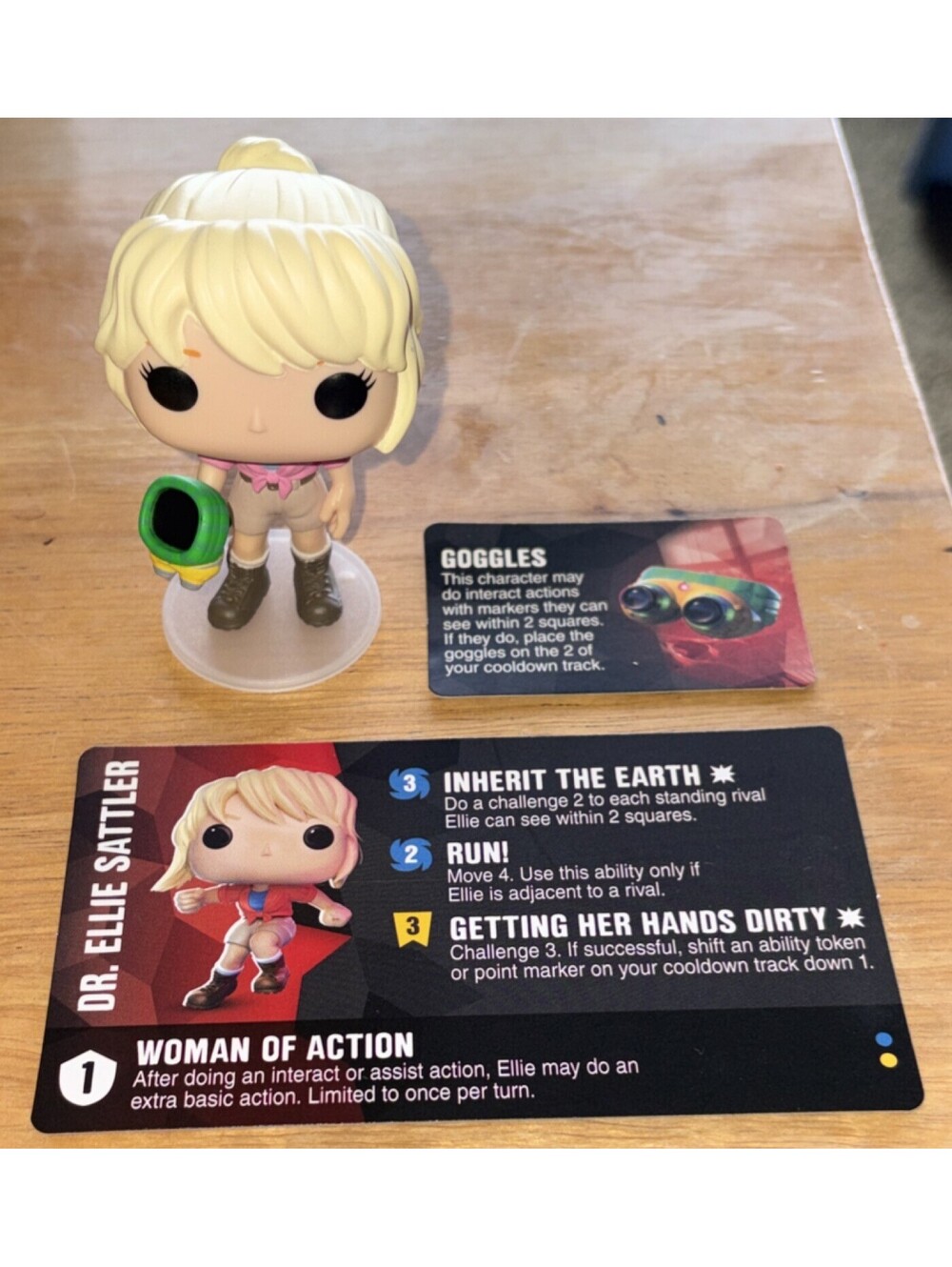 Funko Pop! Vinyl Figure Dr. Ellie Sattler from Jurassic Park Funko Verse game